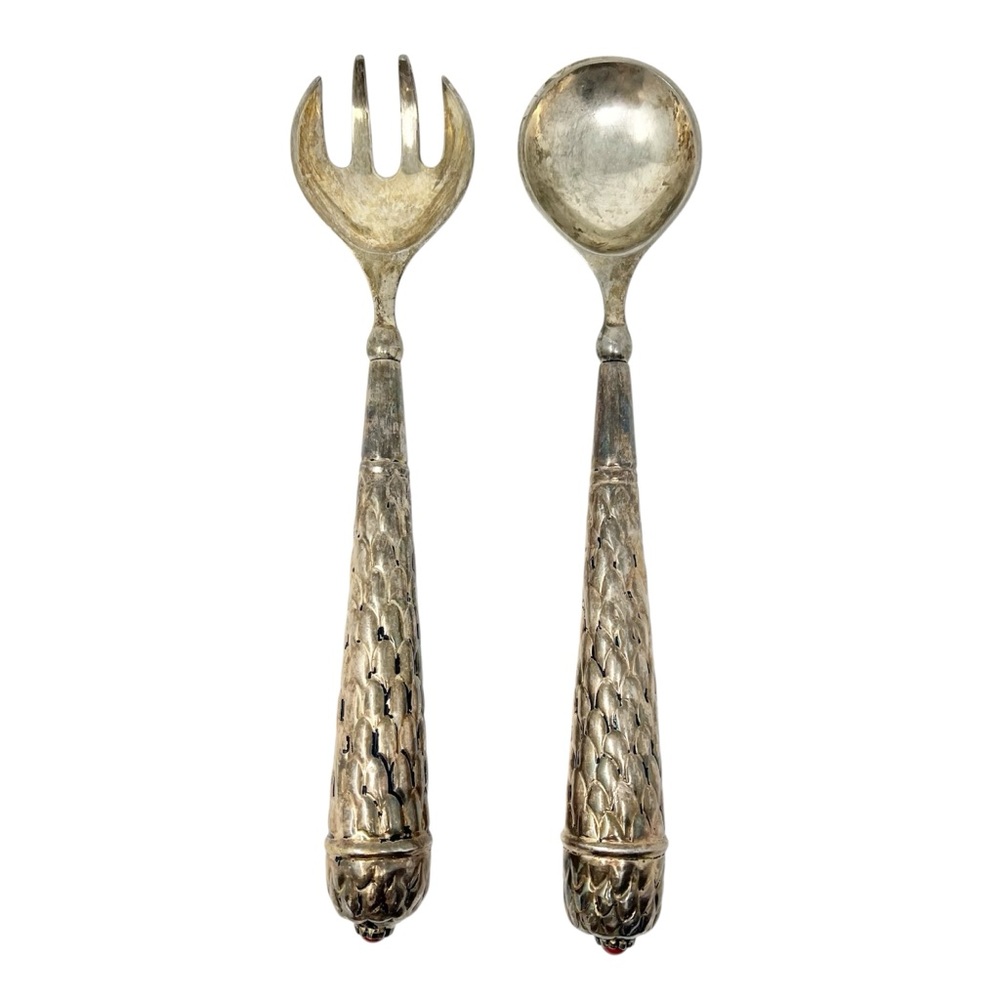 Two’s Company Vintage Elegant Silver Plated Serving Set Dining Entertain Party